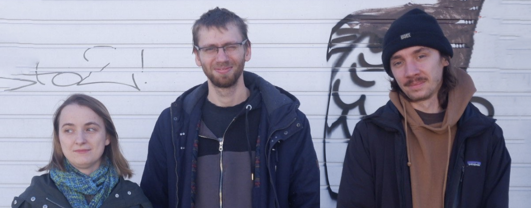 The Mezumo team — Barbara, Paweł and Bartosz